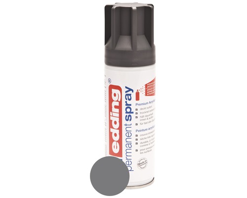 edding 5200 permanent Spray anthrazit seidenmatt 200 ml Edding Permanent Spraydose