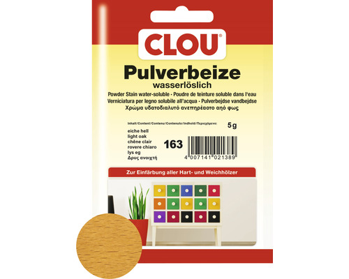 Clou Pulverbeize eiche hell 5 g Clou Pulverbeize eiche hell 5 g