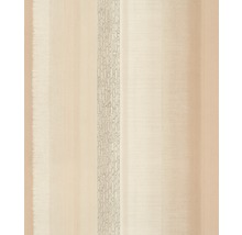 Papier peint avec motif à rayures et formes géométriques