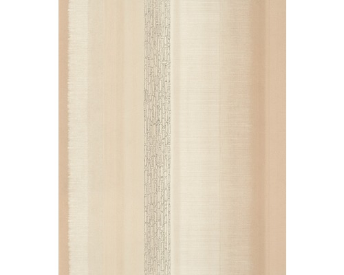 Papier peint intissé 59322 Loft rayures beige Papier peint avec motif à rayures et formes géométriques