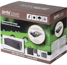 Housse de protection Jarda pour banc de salon de jardin 250x100x70 cm anthracite