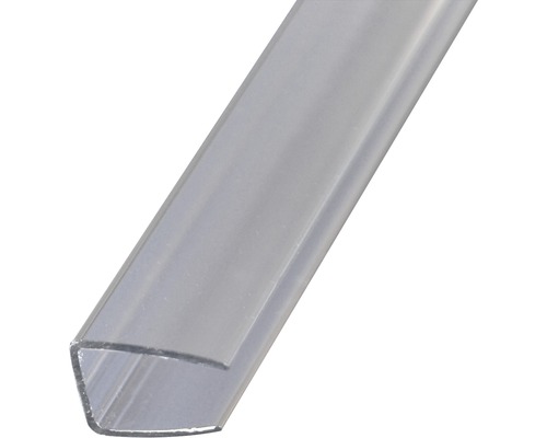 Profilé de serrage en U en polycarbonate 10 mm longueur 3000 mm