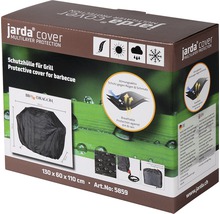 Housse de protection Jarda Cover pour barbecue, 130 x 60 x 110 centimètres