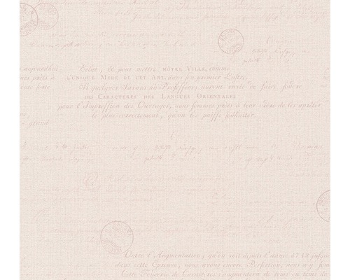 Vliestapete 36382-1 Hygge Schriftzug rosa