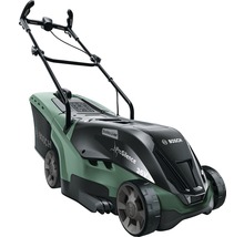 Bosch Akku Rasenmäher mit Fangkorb
