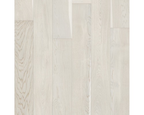 Parquet 14.0 chêne crème plancher de maison de campagne peinture mate brossée