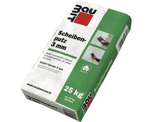 Sack mit Scheibenputz 3 mm von Baumit