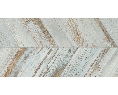 Carreau de sol décoratif en bois à motif à chevrons