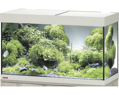Aquarium EHEIM Vivaline 126 mit LED-Beleuchtung, Heizer, Filter ohne Unterschrank eiche