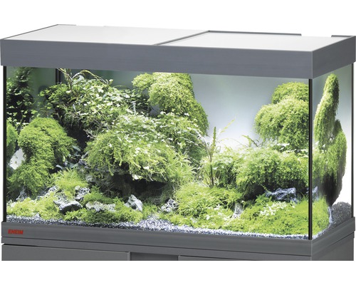 Aquarium EHEIM Vivaline 126 mit LED-Beleuchtung, Heizer, Filter ohne Unterschrank anthrazit