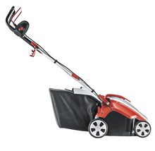 Scarificateur électrique avec bac de ramassage pour l''entretien du jardin