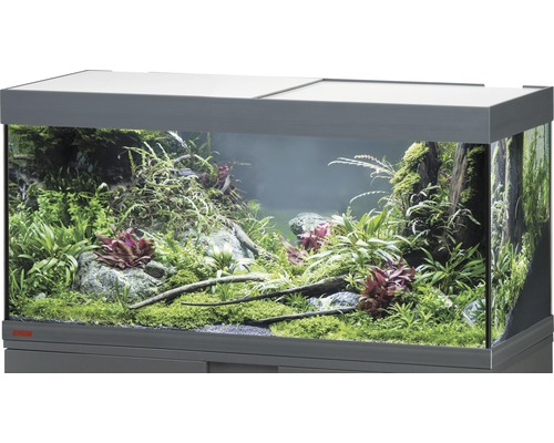 Aquarium EHEIM Vivaline 180 mit LED-Beleuchtung, Heizer, Filter ohne Unterschrank anthrazit