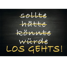 Postkarte Los Gehts! 14,8x10,5 cm