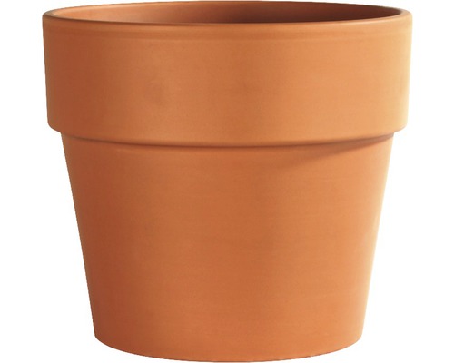 Pflanztopf Spang Ton Ø 24 H 21.5 cm terracotta Pflanztopf Spang Ton Ø 24 H 21.5 cm terracotta