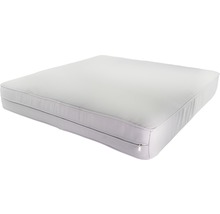 Quadratisches Sitzkissen mit Reißverschluss für Gartenmöbel