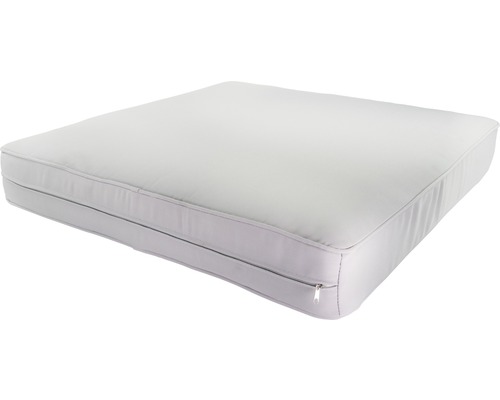 Quadratisches Sitzkissen mit Reißverschluss für Gartenmöbel