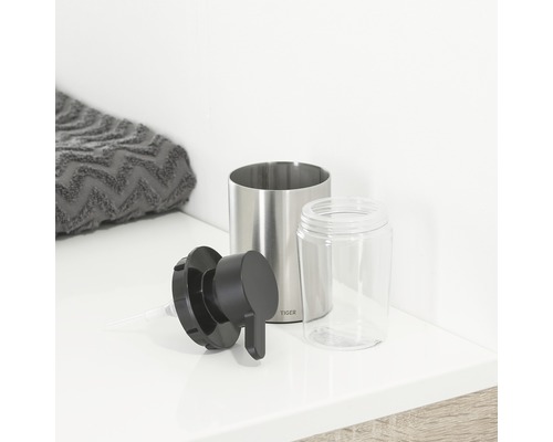 Tiger Logo Seifenspender zur Wandmontage, zur individuellen Befüllung