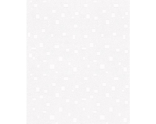 Vliestapete 73305 Marburger Decke weiss Weiße Vinyltapete mit geometrischem Muster