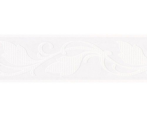 Frise 9015 intissé 9015 Patent Decor Laser - Die Patenten Vier blanc 5 m x 13 cm
