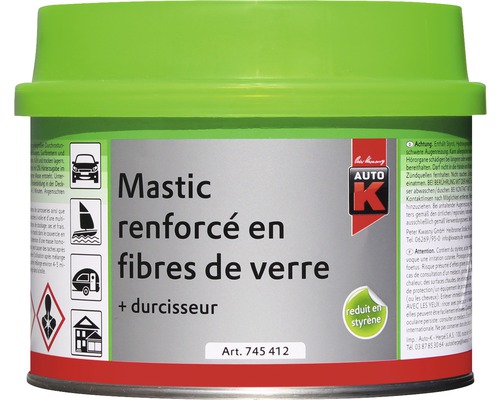 Enduit à fibres de verre Auto-K 1000 g