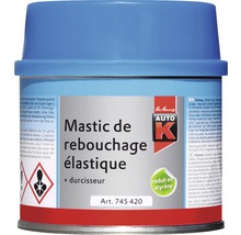 Mastic de rebouchage élastique Auto K avec durcisseur