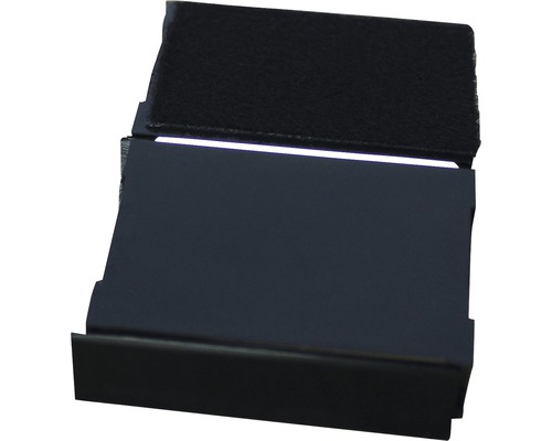 Support métallique noir avec patins en feutre