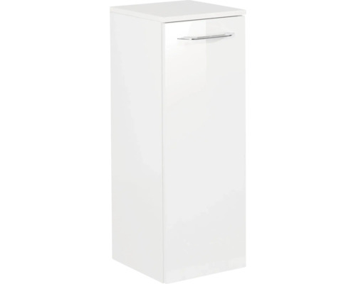 Armoire midi FACKELMANN B.clever largeur 30,5 cm blanc haute brillance blanc démontée