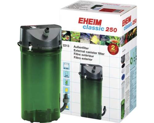 Eheim Classic 250 Aussenfilter für Aquarien von 80 bis 250 Liter