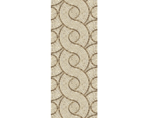 Dekorative Mosaikfliese mit Spiralmuster für Wand und Boden