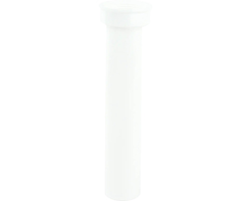 Alca Verlängerungsrohr mit Mutter 1 ½"x40 mm weiss Abflussrohr aus Kunststoff