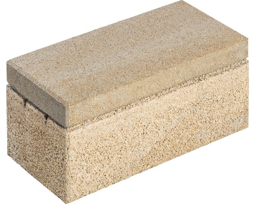 Mauerabdeckplatte iBrixx Modern Eco sandstein 45 x 22.5 x 5 cm