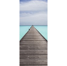 Duschrückwand-Folie mySpotti Fresh Walking Over Water 90 x 210 cm