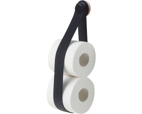 Porte-papier toilette avec deux rouleaux de papier toilette