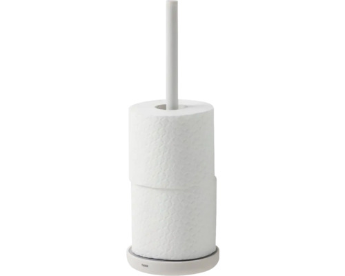 Toilettenpapierhalter mit Toilettenpapierrollen