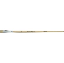 Pinceau plat avec manche en bois