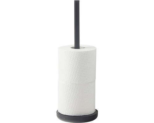 Freistehender Toilettenpapierhalter mit Toilettenpapierrollen