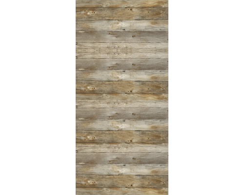 Panneaux de bois avec grain horizontal