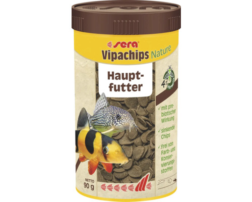 Futtertabletten sera Vipachips Wafers 250 ml (90 g), Hauptfutter, Welsfutter Futtertabletten sera Vipachips Wafers 250 ml (90 g), Hauptfutter, Welsfutter