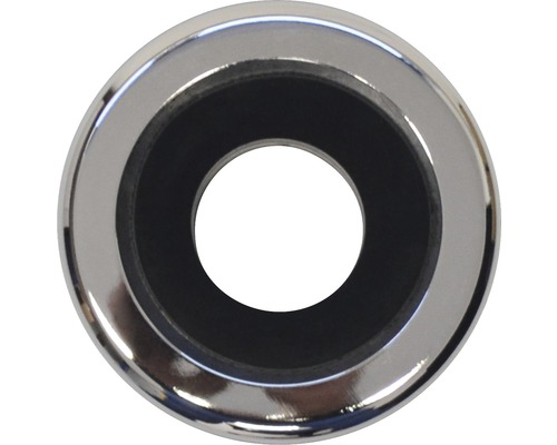 Rosace métallique pour installations sanitaires