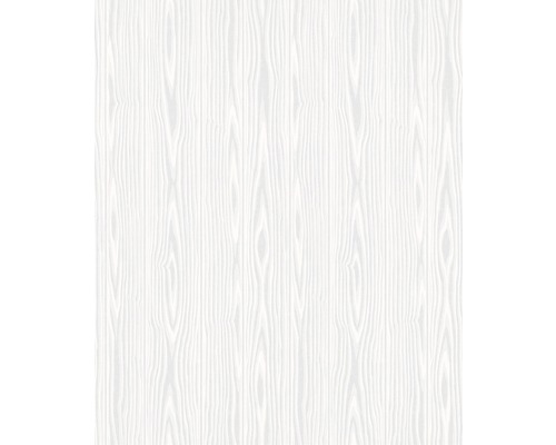 Papier peint non tissé 9441 Patent Decor blanc Motif de grain de bois clair