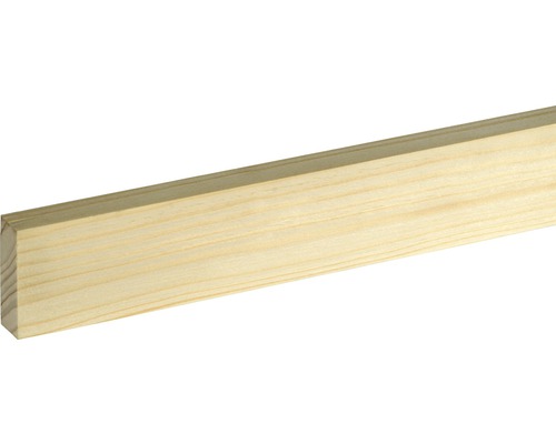 Baguette rectangulaire pin brut 13.5x40x900 mm