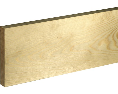 Baguette rectangulaire épicéa/pin brut 19x120x1000 mm Planche en bois