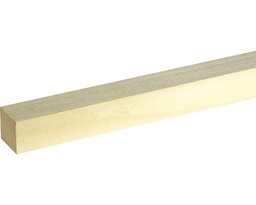 Baguette rectangulaire pin brut 28x28x900 mm
