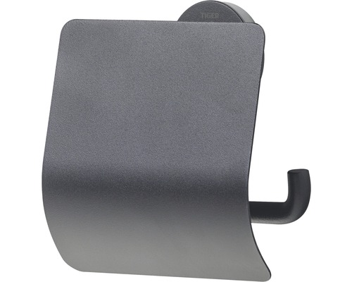Rangement de papier toilette en acier noir Tower – Decoclico
