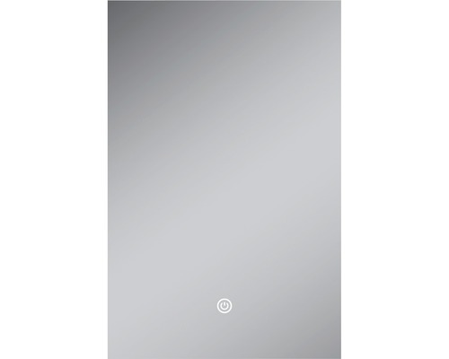 Lichtspiegel Diaqua Porto alu 60 x 80 x 3.3 cm