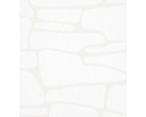 Papier peint non tissé 9440 Patent Decor 3D blanc Papier peint avec motif de pierre