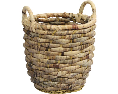 Geflochtener Korb mit zwei Henkeln