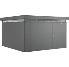 Remise à outils biohort CasaNova 4x4 porte à droite 430 x 430 cm gris foncé métallique