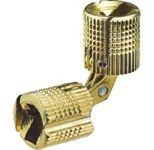 Raccord réglable en laiton pour assemblages bois