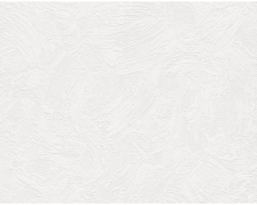 Papier peint non tissé 9876 Patent Decor blanc Papier peint vinyle blanc avec surface structurée